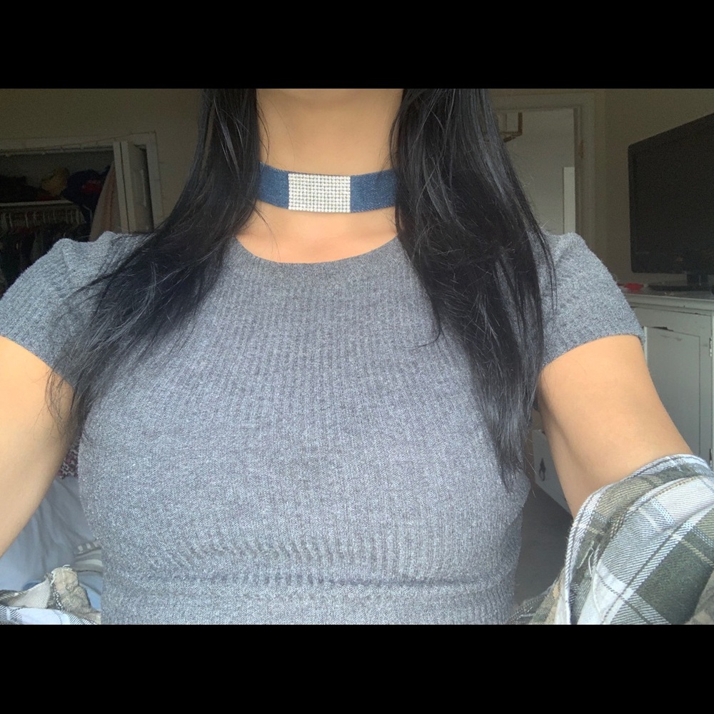 chocker necklace Forever21